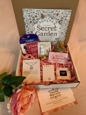 Relaxation Gift Box with Coloring book
