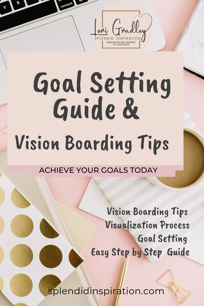 Goal & Vision Board Guide Gift box